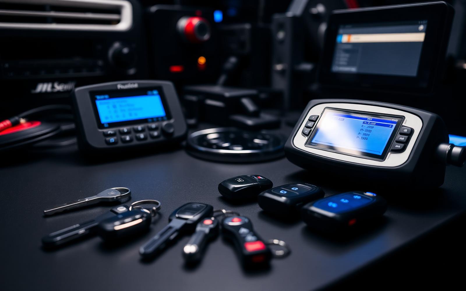 Schlüssel-Programmierung mit professionellem Diagnose-Equipment